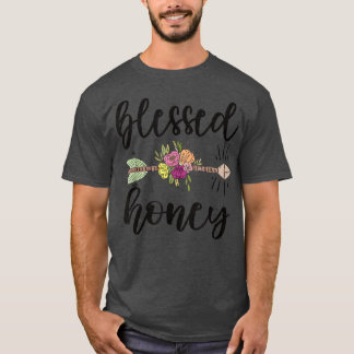 T-shirt Grande-mère au miel au bienheureux grand-mère au m