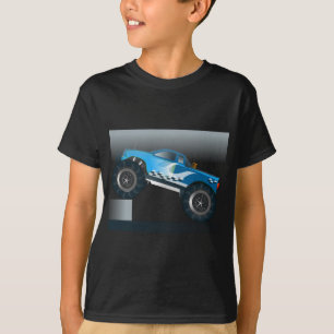 T-shirt Grande Monster Truck Speedway-amoureux de la conce