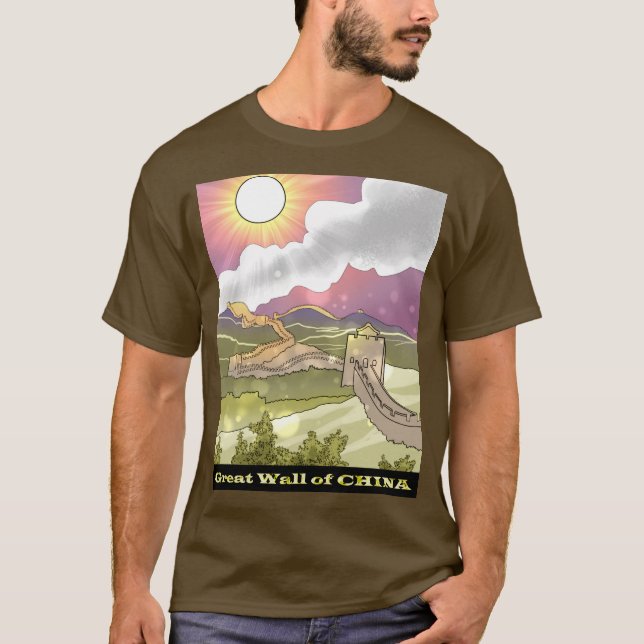 T-shirt Grande Muraille de Chine (Devant)