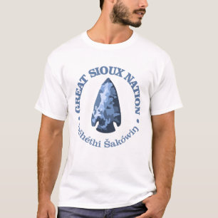 T-shirt Grande nation de Sioux (pointe de flèche)