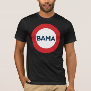 T-shirt Grande pièce en t d'Obama - rouge, blanc et bleu
