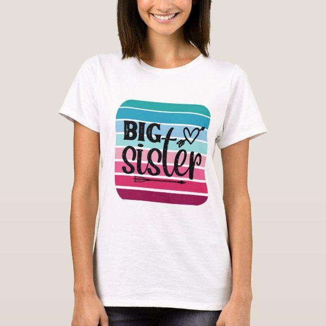 T-shirt Grande soeur (Devant)