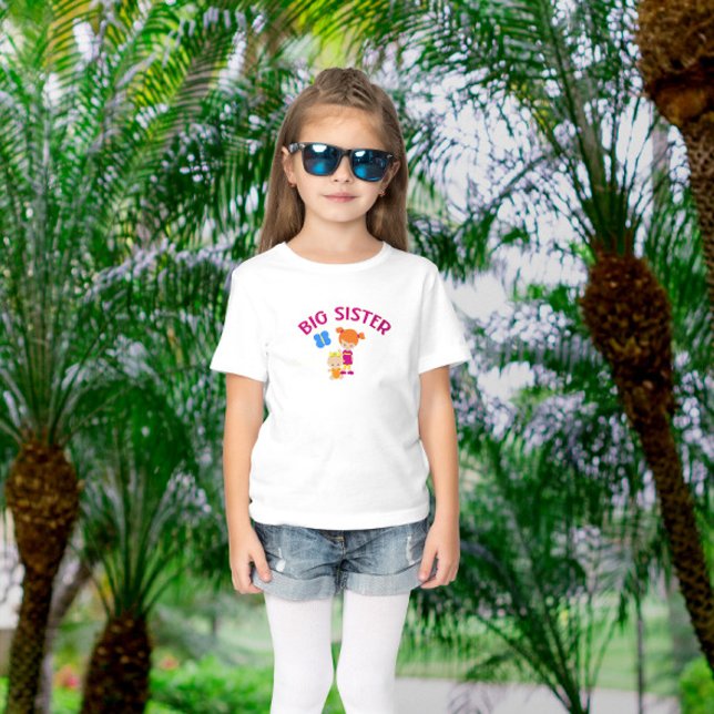 T-shirt Grande Soeur avec Baby-Sister Personnalisée (Créateur téléchargé)