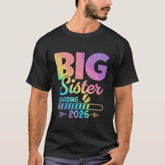 T-shirt Grande Sœur Chargement 2026 Promue Grande Sœur