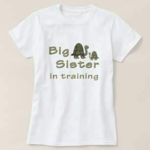 T-shirt Grande soeur dans des tortues de formation