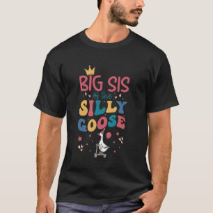 T-shirt Grande Sœur De L'oie Ridicule Fille 1er Anniversai