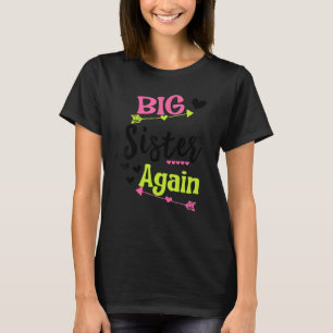 T-shirt Grande Soeur de nouveau Arrière Grande Soeur frère
