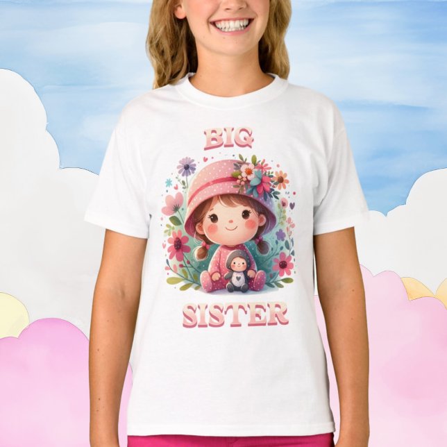 T-shirt Grande Soeur du jardin enchanté (Créateur téléchargé)