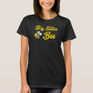 T-shirt Grande sœur famille appariée apiculture 