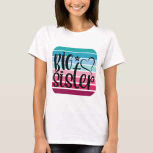 T-shirt Grande soeur rétro