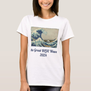 T-shirt Grande vague au large de la côte de Kanagawa par H