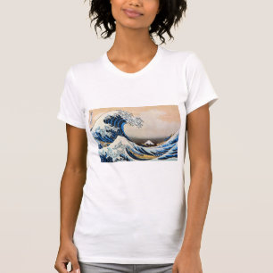 T-shirt Grande vague, Hokusai, Ukiyo-e