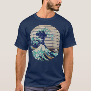 T-shirt Grande vague Japon Art japonais Mont Fuji Tokyo