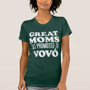 T-shirt Grandes mamans promues à la grand-mère de