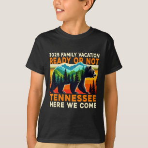T-shirt Grandes montagnes fumées Tennessee Vacances en fam