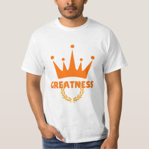 T-shirt Grandeur Couronne de Succès Inspirante