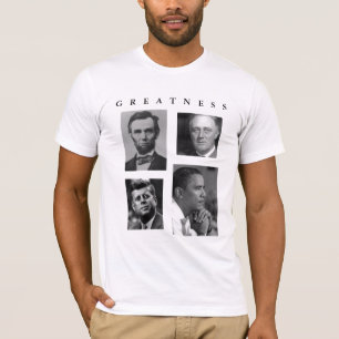 T-shirt GRANDEUR de FRONT/BACK avec la CITATION   OBAMA
