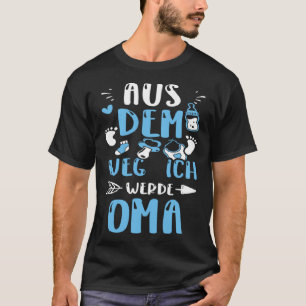 T-shirt Grandma Aus Dem Weg Ich Werde Oma Baby Boy Dit :