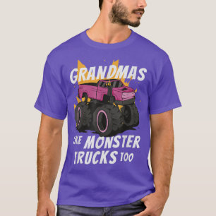 T-shirt Grandma cool Monster Truck Grandmas Comme Monster