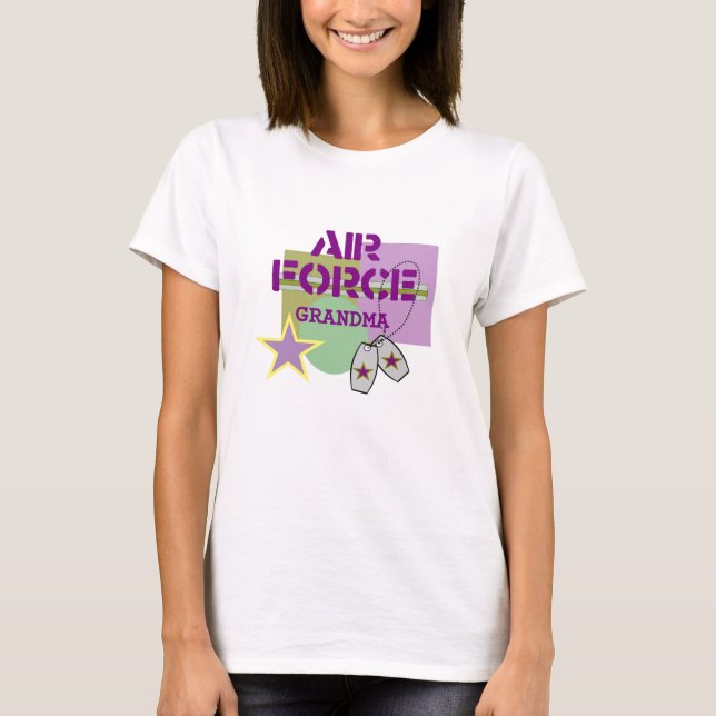 T-SHIRT GRANDMA DE LA FORCE AÉRIENNE (Devant)