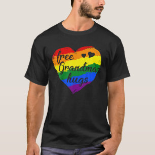 T-shirt Grandma Hugues Libre LGBT Grandma Hugues Enfants