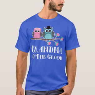 T-shirt Grandma Of The Groom Wedding Bridal Party 