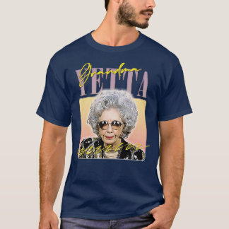 T-shirt Grandma Yetta 90s Style Aesthétique Ventilateur Ar