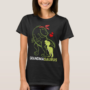 T-shirt Grandmasaurus Grand-mère Dinosaur Bébé Fête des mè