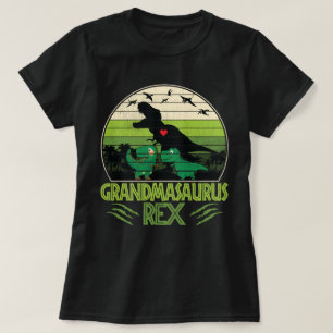 T-shirt Grandmasaurus Rex Funny Dinosaur Fête des mères 
