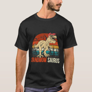 T-shirt Grandmomsaurus T Rex Dinosaure Grand-mère Saurus M