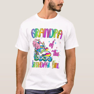 T-shirt Grandpa of the Birthday girl