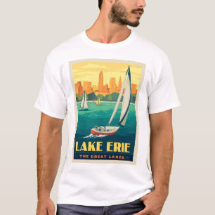 T-shirt Grands Lacs   Lac Érié