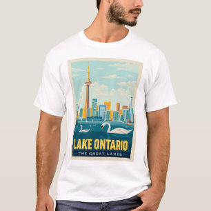 T-shirt Grands Lacs   Lac Ontario