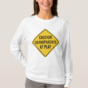 T-shirt Grands-parents à Jouer Funny