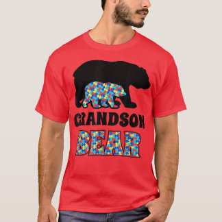 T-shirt Grandson Bear Autism Awareness 