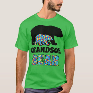 T-shirt Grandson Bear Autism Awareness