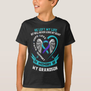 T-shirt Grandson Prévention du suicide Memorial Gra