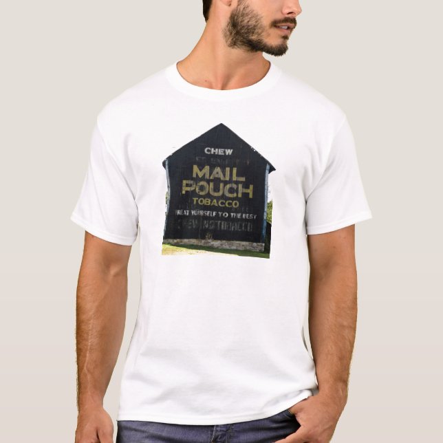 T-shirt Grange de tabac de poche de courrier de (Devant)