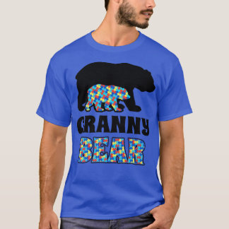 T-shirt Granny Bear Autism Awareness Premium 