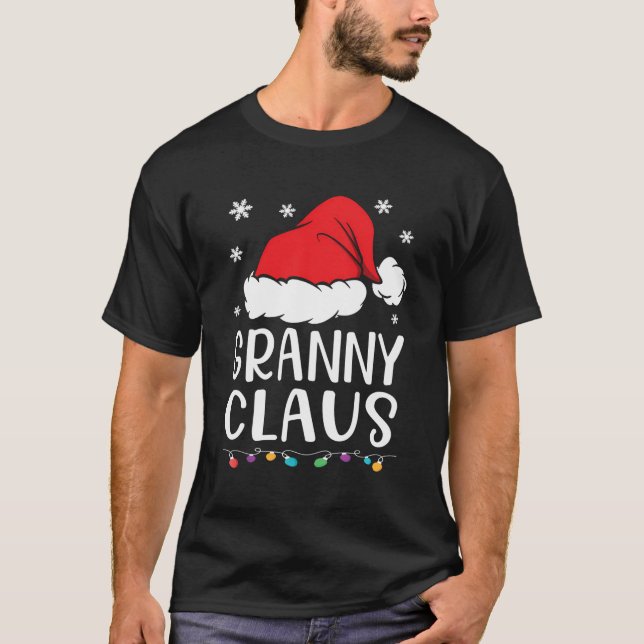 T-shirt Granny Claus Family Granny Claus Pajama (Devant)