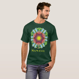T-shirt Granular Namaste Kaleidoscope