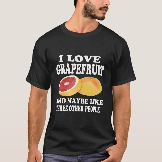 T-shirt Grapefruit Benefits Grapefruit Love (Devant)