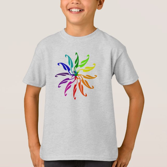 T-shirt - Graphic Colour Wheel (Front)