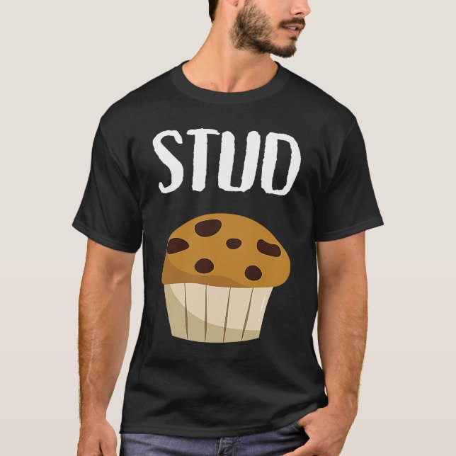 T-shirt Graphic   for Men Stud Muffin (Devant)