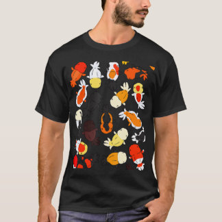 T-shirt Graphic japonais Ranchu Goldfish