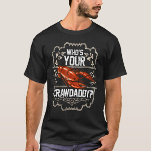 T-shirt Graphic Love Mardi Gras Crawfish Who's Your Crawd