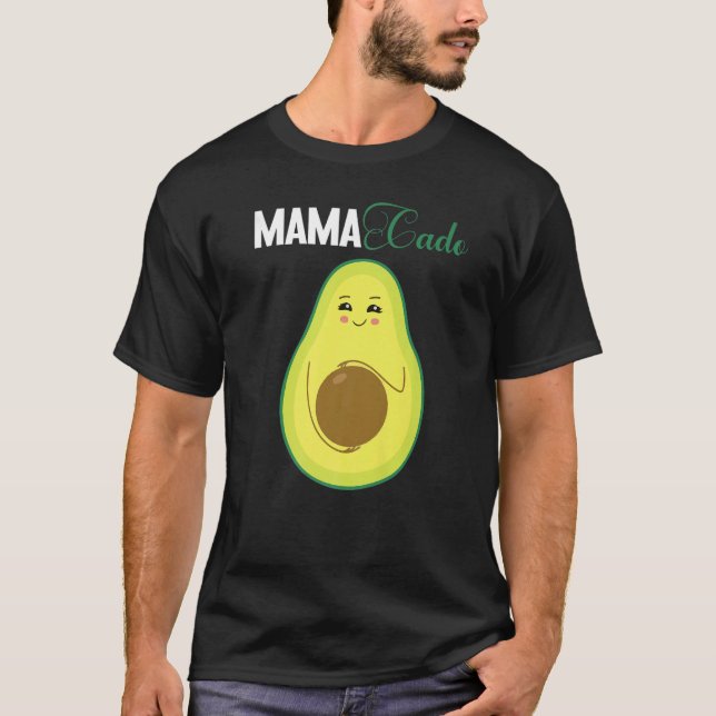 T-shirt Graphic of Mamacado Papacado for Avocado   2 (Devant)