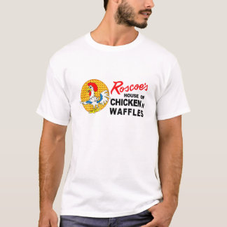 T-shirt Graphic Roscoe's House Vintage Arts Chicken And Wa