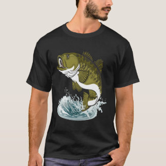 T-shirt Graphique 365 Basse Pêche de poisson