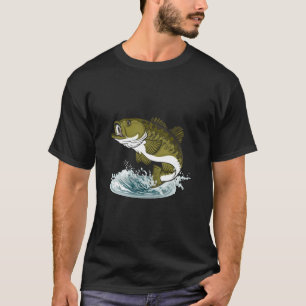 T-shirt Graphique 365 Basse Pêche de poisson